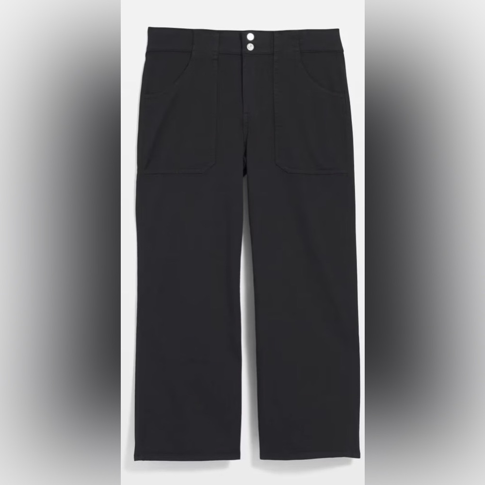 WHBM Pret Back Utility Wide Leg Cropped Pants
Size 14